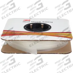 3M Heat Shrink Tubing: 1.5 in I.D. Before Shrinking, 0.75 in I.D. After Shrinking, 100 ft Lg, Clear (MPN FP301-1.5-100'-CLEAR-SPOOL). Key specifications — Color: Clear; Brand: 3M.