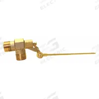 APPROVED VENDOR Float Valve and Rod: For Water Media, Angle Valve Body, Horizontal Piping, Brass (MPN R400-3/4-7). Key specifications — Mounting: Horizontal Piping; Arm Adjustability: Adjustable; Connection Gender - Side 1: Male; Connection Gender - Side 2: Male; Brand: APPROVED VENDOR; Connection Type - Side 1: NPT; Connection Type - Side 2: NPT; Flow Rate: 21 gpm @ 35 psi.
