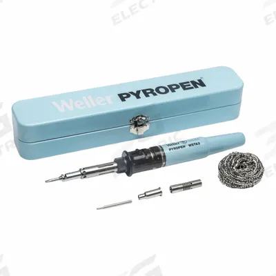 WELLER Soldering Iron Kit: Pyropen - 3-in-1 Butane Soldering Irons