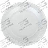 DART Disposable Foam Plate: White, Light-Wt, 10 1/4 in Disposable Plate Size, 1 Compartments, 500 PK (MPN 10PWC). Key specifications — Shape: Round; Coating/Lining: Uncoated/Unlined; Material: Foam; Microwave Safe: No; Pattern: Patternless; Product Type: Dinner Plate; Brand: DART.