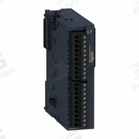 SCHNEIDER ELECTRIC Analog Input Module: (4) Analog In (MPN TM3TI4). Key specifications — Manufacturer Part Number: TM3TI4; Power Required: 24V DC; Product Type: Analog Input Module; Series: M262; Mounting Style: Panel; Number and Type of Inputs: (4) Analog.