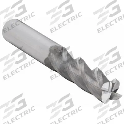 CLEVELAND Square End Mill: Carbide, 4 Flute, 1" Mill Dia, 3" LOC, 6" OAL (MPN C61928) - Carbide Square End Mills for Aluminum