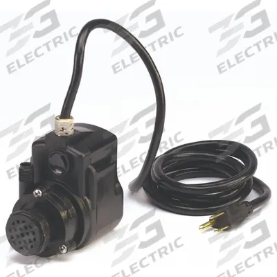 ZEP Parts Washer Pump: 1/150 hp, Epoxy Encapsulated, Polypropylene, 110V AC - OEM Direct Replacement Parts Washer Pumps