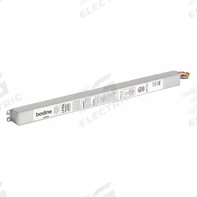 BODINE Emergency Fluorescent Ballast: 55 W Max. Bulb Watts, 120/277V AC - Reduced-Profile Emergency Ballasts