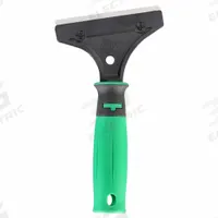 UNGER Scraper: Bld. Mat. Carbon Steel, Hdl. Mat. Polypropylene, Stiff, 7 1/2 in Overall Lg (MPN SH00C). Key specifications — attr1004902: UNGER; attr1016211: RB100; attr1014703: Plastic; attr1017570: Standard End; attr1034073: Straight.