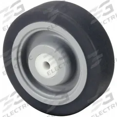 APPROVED VENDOR Caster Wheel: 4 in Wheel Dia., 1 1/4 in Wheel Wd, Rubber, 275 lb Load Rating, Gray (MPN 26Y352). Key specifications — Wheel Core Material: Polypropylene; Wheel/Tread Color: Gray; Brand: APPROVED VENDOR.