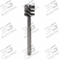RED HEAD Wire Brush: Steel, 4 7/8 in Overall Lg, 1 in Overall Dia, 0.75 in Compatible Hole Dia (MPN WB-058). Key specifications — Brand: RED HEAD; Product Type: Wire Brush; Compatible Anchor Type: Adhesive Anchors.