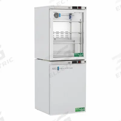 AMERICAN BIOTECH SUPPLY Laboratory Refrigerator and Freezer: 5.2 cu ft Refrigerator Capacity - General Purpose Lab Refrigerator-Freezers