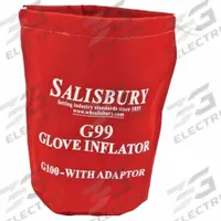 SALISBURY Inflator Carrying Bag: Carry Bag, Canvas, Red (MPN G99B). Key specifications — Brand: SALISBURY; Includes: Carry Bag; Material: Canvas.