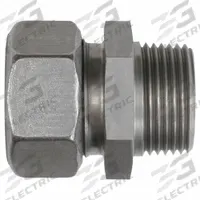 BRENNAN INDUSTRIES Compression Fitting Adapter: 12 mm OD x 3/8 in Pipe size, Compression x MBSPT (MPN D7404-L12-06-SS). Key specifications — Series: Volz; Brand: BRENNAN INDUSTRIES.