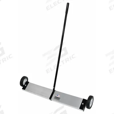 APPROVED VENDOR Magnetic Floor Sweeper: 36 in Magnet Lg, 1 3/4 in Magnet Ht - Push-Type Magnetic Sweepers
