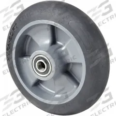 APPROVED VENDOR Caster Wheel: 10 in Wheel Dia., 2 in Wheel Wd, Rubber, 250 lb Load Rating, Plastic (MPN 16V335). Key specifications — attr1111770: Plastic; attr1111778: Black; attr1111764: APPROVED VENDOR.