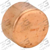 NIBCO Cap: 3 in CTS, Cup, Wrot Copper (MPN 617 3)