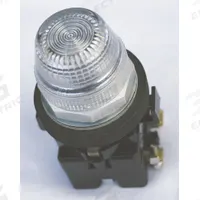 EATON Pilot Light: 30 mm Panel Mounting Size, Clear, LED, 120 V AC Max Volt Rating (Supply) (MPN HT8HBCL1). Key specifications — Series: HT800; Brand: EATON; Includes Push-To-Test: No Push-To-Test Included.