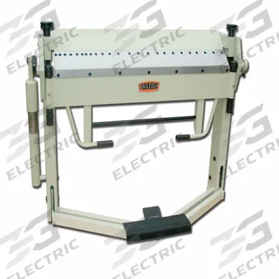 BAILEIGH INDUSTRIAL Brake: Foot Pedal : Top Edge Actuation + Finger, 40 in Max. Bending Wd - Manual Box & Pan Brakes