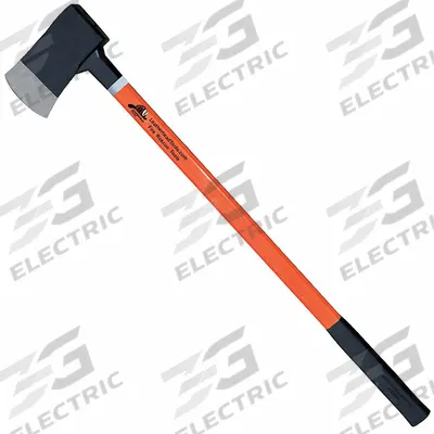 LEATHERHEAD TOOLS Axe: Axe, Flathead Axe, 36 in Handle Lg, Round - Axes