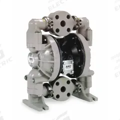 ARO Double Diaphragm Pump: Polypropylene Body, 2 in, Flange Connection, 140 gpm, 289 ft Max. Head (MPN 6662B3-344-C). Key specifications — Brand: ARO; Seat Material: PP; Check Valve Material: PTFE.