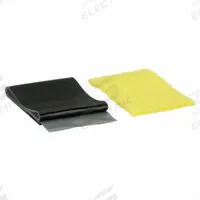 Roof Repair Tape Kit: 4 in W, 5 ft L, 35 mil Thick, Black, For All Materials Except Silicone (MPN UVB-4-5 Kit). Key specifications — Includes: Tape And Surface Prep Pad; UV Protected Material: Yes; Color: Black; Brand: ETERNABOND; Compatible Surface Material: All Materials Except Silicone; Material: MicroSealing Technology.