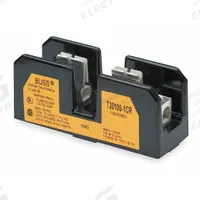 BUSSMANN Fuse Block: Open Block Design, 3 Pole, 300 V AC, Box Lug, Non-Indicating (MPN T30100-3CR). Key specifications — Brand: BUSSMANN.
