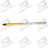CODE 3 Running Board Light: Perimeter Flashing Warning Light, Amber/White, 9.2 W Watt, Clear, LED (MPN C3RNRDC-36L-AW). Key specifications — Brand: CODE 3; Lens Color: Clear; Number of Flash Patterns: 32; Installation Type: Permanent; Operating Voltage: 12V; Light Class Rating: SAE Class 1.
