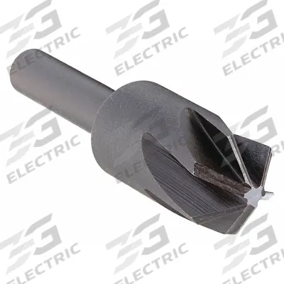 KEO Countersink: 100°, 6 Flute, 1/8 in Body Dia, 1/8 in Shank - Smooth-Finish Six-Flute Countersinks