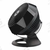VORNADO Circulating Fan: 10 1/8 in Blade Dia, Non-Oscillating, 4 Speeds, Stationary, Open, Plug-In (MPN CR1-0121-06). Key specifications — Voltage: 120V AC; Oscillation: Non-Oscillating; Number of Speeds: 4; Power Source: Plug-In; Fan Housing Material: ABS; Brand: VORNADO.