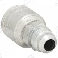 AEROQUIP Hydraulic Crimp Fitting: Steel x Steel, Straight, -4 For Hose Dash Size, JIC x Crimp, Rigid (MPN 1AA5MJ4). Key specifications — Fitting Gender: Female x Genderless; Fitting Connection Type: JIC x Crimp; Thread Size: 1/2"-20; For Hose Dash Size: -4; Brand: AEROQUIP.