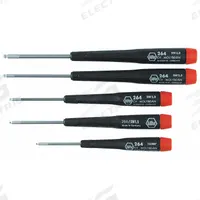 WIHA Precision Screwdriver Set: 1-10 Pieces, 5 Pieces, Hex Tip, Ergonomic Grip, Not Tether Capable (MPN 26491). Key specifications — attr1205274: WIHA; attr1205269: 1.3 mm.