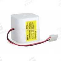 ALARM LOCK Door Lock Battery Pack: 6V DC, 1,500 mAh Capacity, 2.125 in Ht, 2 in Wd (MPN BP6). Key specifications — Fits Model: Mfr. No. LL1, PG10 and 11A; Voltage - Batteries: 6V DC; Brand: ALARM LOCK.