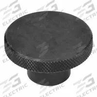 Knurled Screws; Knurled Hand Knobs: Knurled, Steel, 3/8"-16 Thread, 0.63 in Thread Lg, 2 in Dia (MPN 6TKR4). Key specifications — Brand: JW WINCO; Color: Black.