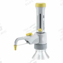 QORPAK Bottle Top Dispenser: 10 mL Volume Capacity - mL, 1 mL – 10 mL, Calibrated by User, Bottle (MPN 337179). Key specifications — Brand: QORPAK; Accuracy: Calibrated by User.