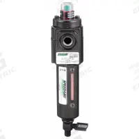 SPEEDAIRE Pneumatic Oil Filter: Coalescing, 1/4 in NPT, 0.01 micron, 10.5 cfm, Metal Bowl, Compact (MPN 4ZL23). Key specifications — attr110055: Compact; attr110008: SPEEDAIRE.