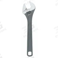 CHANNELLOCK Adjustable Wrench: Alloy Steel, Black Phosphate, 12 in Overall Lg, 1 1/2 in Jaw Capacity (MPN 812NW). Key specifications — attr309359: Black Phosphate; attr324924: CHANNELLOCK; attr309358: Alloy Steel.