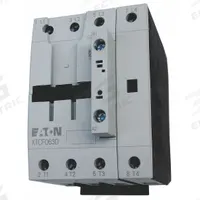 EATON IEC Magnetic Contactor: Non-Reversing, 4 Poles, 4NO Contacts, 40 A, 480V AC Coil (MPN XTCF063D00C). Key specifications — Brand: EATON; Integrated Surge Suppression: Yes.