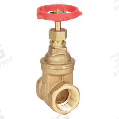 MILWAUKEE VALVE Gate Valve: 1/4 in, Bronze, Non-Rising, FNPT x FNPT - Non-Rising Stem Bronze General Purpose Gate Valves