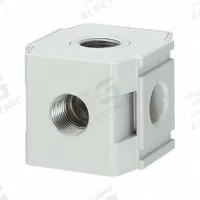 SMC Cross Spacer: 1/4 in NPT, AC-D, Y24-N02-1-D. Key specifications — attr111689: Y24-N02-1-D; attr111695: AC-D; attr111692: SMC.