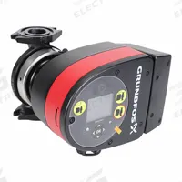 Circulating Pump: 3/8 hp HP, 115/230V AC, Cast Iron, Variable, 49 gpm, 39 ft Max. Head, Inline (MPN 99833304). Key specifications — Nameplate Voltage: 115/230V AC; Connection Type: Flange; Brand: GRUNDFOS; Includes Volute: Volute Included; Efficiency: Standard Efficiency; System Type: Potable Water.