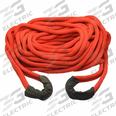CATAPULT Recovery Rope: 30 ft Overall Lg, Nylon, Red, 17,600 lb Working Load Limit - Recovery Ropes
