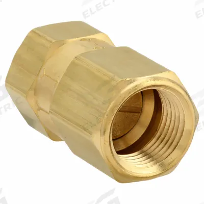 APPROVED VENDOR Poppet Spring Check Valve: Poppet, Inline Valve Body, 1/2 in Pipe Size - Brass Poppet Check Valves