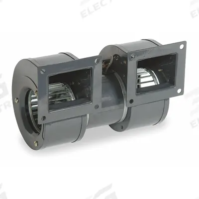 Dayton Blower: 2 7/8 in Wheel Dia, Direct Drive, 161 cfm, 1/40 hp, 115V AC, 1 Ph - OEM Direct-Drive Blowers with Drive