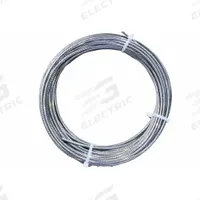 APPROVED VENDOR Wire Rope: Galvanized Steel, 1 x 19, 1,640 lb Working Load Limit, 100 ft Overall Lg (MPN 2RZZ7). Key specifications — End Type: Plain; Brand: APPROVED VENDOR.