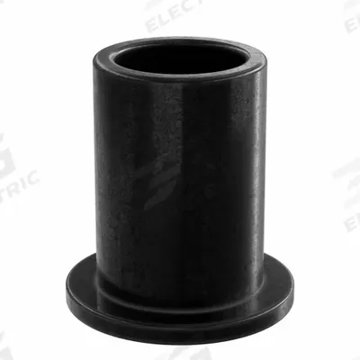 OILITE Flanged Sleeve Bearing: Vespel SP-21, 3/8 in Bore, 1/2 in OD, 3/4 in Overall Lg - Heavy-Load & Temperature-Resistant Plastic Flanged Sleeve Bearings