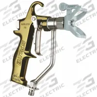 BINKS Airless Spray Gun Tip: Tips for Airless Spray Guns, Airless Spray Gun Twist Tip, Gray, Paints (MPN 9-315-75). Key specifications — Product Type: Airless Spray Gun Twist Tip; Compatible with Manufacturer Model Number: 0511-MHFO; Brand: BINKS; Includes: Seal Gasket; Color: Gray; Compatible with Series: Binks MAG II; Product Grouping: Tips for Airless Spray Guns.