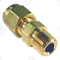 TEMPCO Compression Fitting: Compression Fitting (MPN FTG-154-107). Key specifications — Product Type: Compression Fitting; Brand: TEMPCO; Body Material: Brass; Ferrule Material: Metal; Manufacturer Part Number: FTG-154-107.