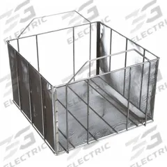 MARLIN STEEL WIRE PRODUCTS Parts Washer Basket: Rectangular, Steel, Silver, 19 in Basket Lg (MPN 00-00368256-81). Key specifications — Handle Included: Handle Included; Mesh Opening Size: #30; Stackable: Stackable; Lid Included: Lid Not Included; Brand: MARLIN STEEL WIRE PRODUCTS.