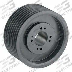 APPROVED VENDOR V-Belt Pulley: 8V2000, 8 Groove, 20 in OD, Bushed Bore, M, For 8V/8VX Belt Section (MPN 88V2000M). Key specifications — Pulley Industry Number: 8V2000; Pitch Diameter: 20 in (8V); For Belt Section (broad, with similar types): 8V or 8VX.