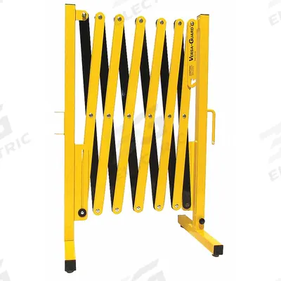 APPROVED VENDOR Portable Expandable Barricade: 11 1/3 ft Expanded Lg (MPN VG-1000) - Expandable Barricades