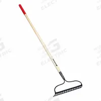 CORONA TOOLS Bow Rake: Steel, Wood Handle, Anti-Slip Handle Type, 60 in Handle Lg (MPN RK20002). Key specifications — Handle Type: Anti-Slip; Tine Material: Steel.