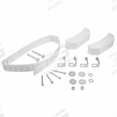 APPROVED VENDOR Water Heater Straps: Mfr Part # QS-50-D, 80 gal Max. Tank Cap - Support Straps for Water Heaters
