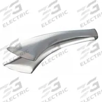 SPRING USA Flat Tongs: 8 1/2 in Overall Lg, Silver, Stainless Steel, Dishwasher Safe (MPN 9082.3*3). Key specifications — Dishwasher Safe: Yes; Brand: SPRING USA; NSF Certified: No; Blade Material: Stainless Steel.